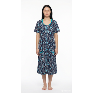 Халат на блискавці з рукавом (реактив)